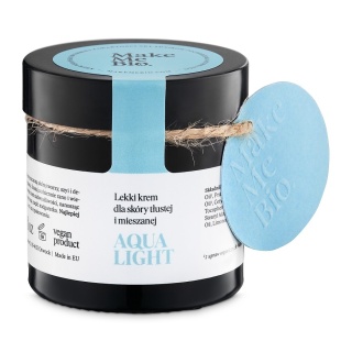 MAKE ME BIO – Aqua Light Lekki Krem dla Skóry Tłustej i Mieszanej 60 ml