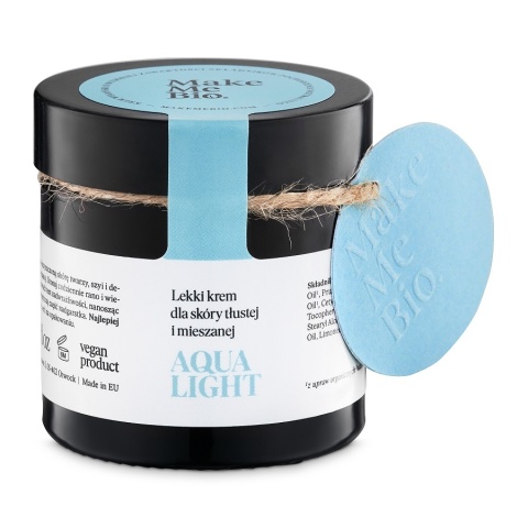 MAKE ME BIO – Aqua Light Lekki Krem dla Skóry Tłustej i Mieszanej 60 ml