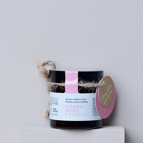 MAKE ME BIO – Garden Roses & Vanilla Różano-Waniliowy Krem dla Skóry Suchej i Wrażliwej 60 ml