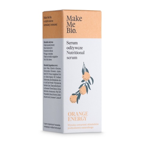 MAKE ME BIO – Orange Energy Serum Odżywcze 15 ml