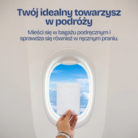 NATULIM Eko Listki do Prania Bezzapachowe – 40 prań