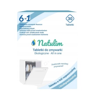 NATULIM Eko Tabletki do Zmywarki 6w1 – 30 szt.
