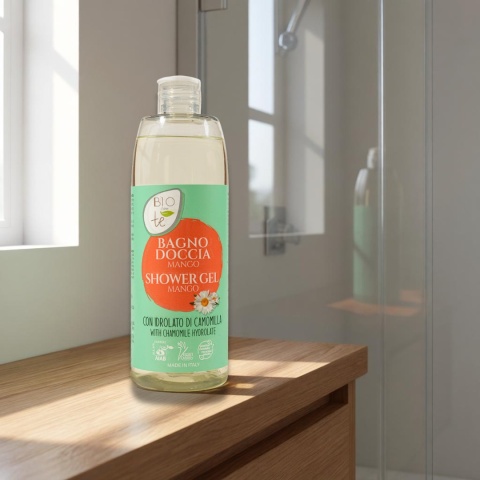 PIERPAOLI BIOCONTÈ Żel pod Prysznic MANGO z ekologicznym hydrolatem z rumianku 400 ml