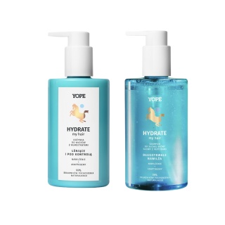 YOPE Zestaw HYDRATE – Szampon + Odżywka 2×300 ml