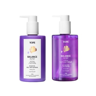 YOPE Zestaw Szampon + Odżywka BALANCE 2 x 300 ml