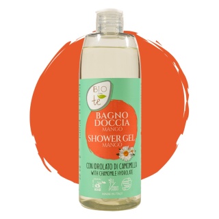 PIERPAOLI BIOCONTÈ Żel pod Prysznic MANGO z ekologicznym hydrolatem z rumianku 400 ml