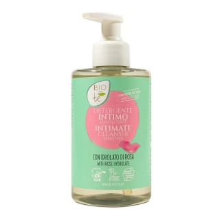 PIERPAOLI BIOCONTÈ Delikatny Płyn do Higieny Intymnej z Ekologicznym Hydrolatem Różanym – 300 ml