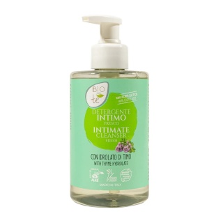 PIERPAOLI BIOCONTÈ Odświeżający płyn do higieny intymnej z ekologicznym hydrolatem z tymianku – 300 ml