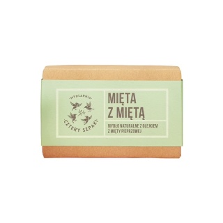 CZTERY SZPAKI Mięta z Miętą Naturalne Mydło 110 g