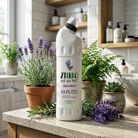 ZIELKO Żel do WC Lawendowy 750 ml