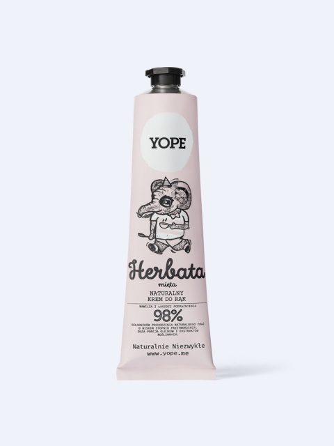 YOPE Krem do Rąk – Herbata i Mięta 100 ml