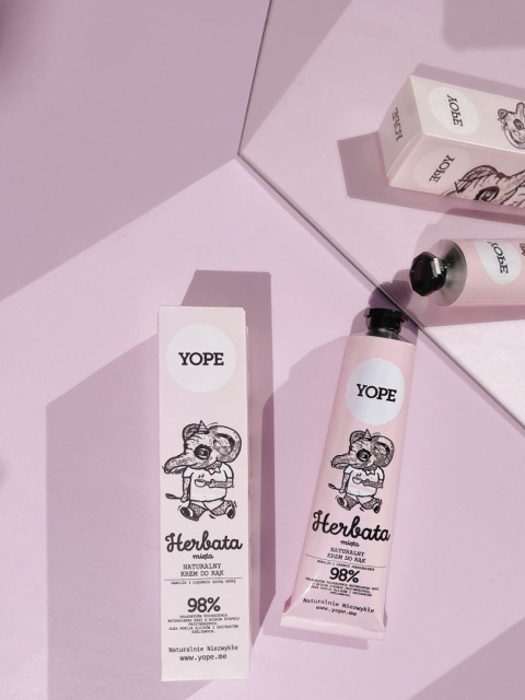 YOPE Krem do Rąk – Herbata i Mięta 100 ml