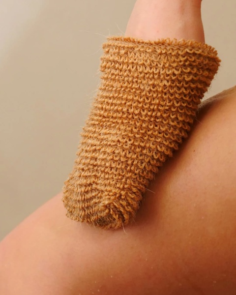 NAJEL Woreczek na Mydło z Juty | Myjka Peelingująca | Mydelniczka Zero Waste