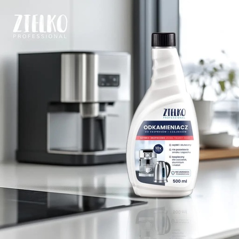 ZIELKO Odkamieniacz Płyn do czyszczenia ekspresów i czajników 500 ML