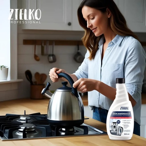 ZIELKO Odkamieniacz Płyn do czyszczenia ekspresów i czajników 500 ML