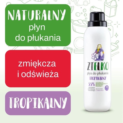 ZIELKO Płyn do płukania TROPIKALNY 1000 ml