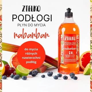 ZIELKO Płyn do podłóg RABARBAR 1000 ml