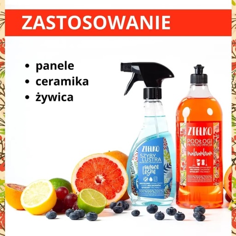 ZIELKO Płyn do podłóg RABARBAR 1000 ml