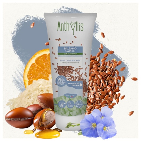 ANTHYLLIS Bio Odżywka do Włosów z Pantenolem i Ekstraktem z Lnu 200 ml