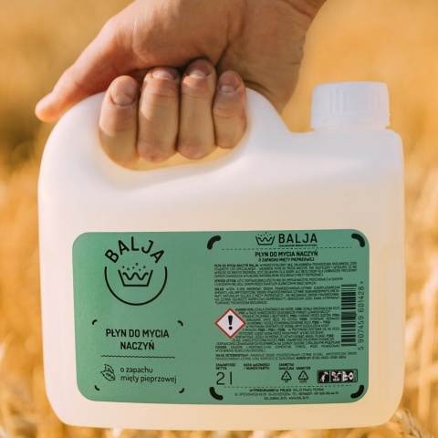 BALJA Płyn do mycia naczyń REFILL – Mięta Pieprzowa 2 l