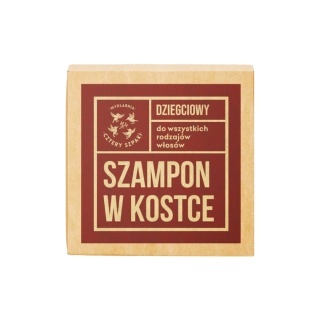 CZTERY SZPAKI Dziegciowy szampon w kostce 75 g