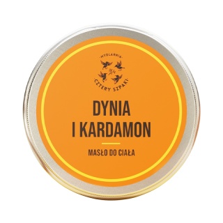 CZTERY SZPAKI Masło do Ciała Dynia i Kardamon 150 ml