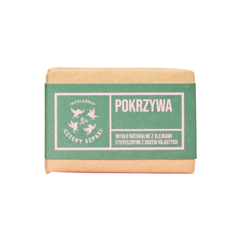 CZTERY SZPAKI Naturalne Mydło w Kostce z Pokrzywą 110 g