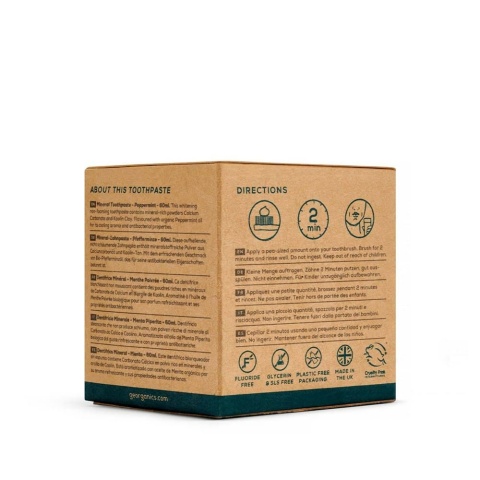 Georganics Naturalna Pasta do Zębów z Angielską Miętą Pieprzową – 60 ml