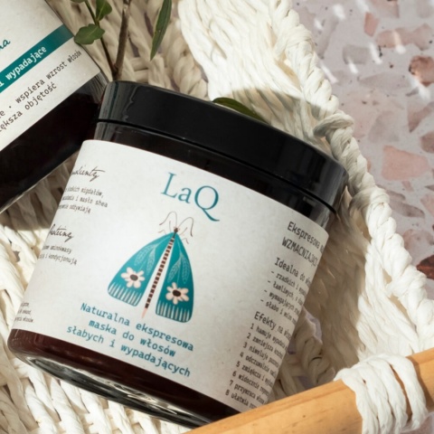 LAQ Ekspresowa Maska do Włosów Wzmacniająco-Odżywcza 8w1 250 ml
