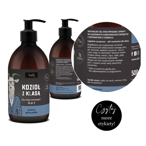 LAQ Męski Żel Pod Prysznic 8w1 Kozioł z Klasą 500 ml