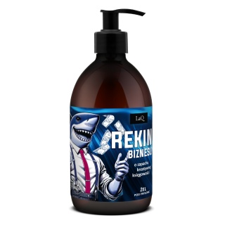 LAQ Męski Żel Pod Prysznic 8w1 Rekin Biznesu Premium 500 ml