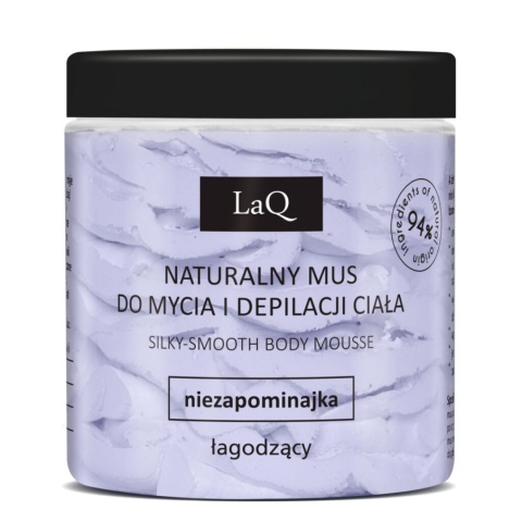 LAQ Mus do Mycia i Depilacji Ciała Niezapominajka 100 g