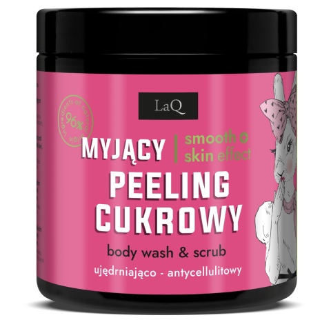 LAQ Myjący Peeling Cukrowy Kiwi i Winogrona 220 g