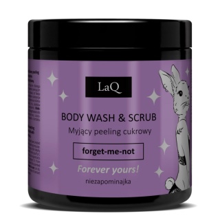 LAQ Myjący Peeling Cukrowy Niezapominajka 220 g