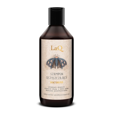LAQ Szampon Oczyszczający z Niacynamidem 300 ml