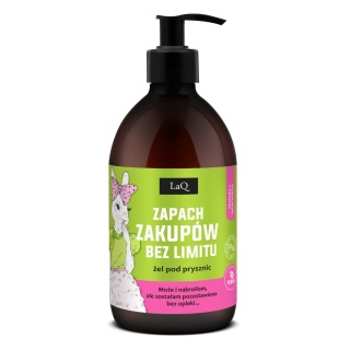 LAQ Żel Pod Prysznic Kiwi i Winogrona – Zapach Zakupów Bez Limitu 500 ml