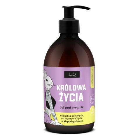 LAQ Żel Pod Prysznic Niezapominajka – Królowa Życia 500 ml
