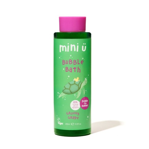 MINI U Naturalny Bąbelkowy Płyn do Kąpieli Winogrono dla Dzieci i Niemowląt – 250 ml