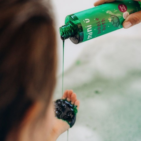 MINI U Naturalny Bąbelkowy Płyn do Kąpieli Winogrono dla Dzieci i Niemowląt – 250 ml