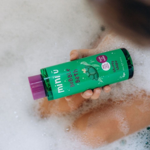 MINI U Naturalny Bąbelkowy Płyn do Kąpieli Winogrono dla Dzieci i Niemowląt – 250 ml