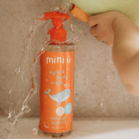 MINI U Naturalny Żel 2w1 do Mycia Ciała i Włosów dla Dzieci i Niemowląt – 250 ml