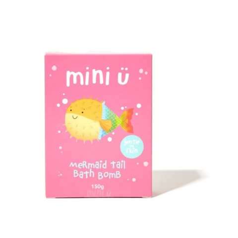 MINI U Ogon Syreny – Musująca Kula do Kąpieli dla Dzieci – 150 g