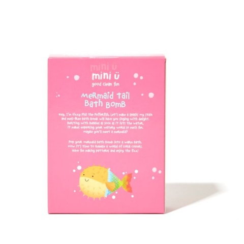 MINI U Ogon Syreny – Musująca Kula do Kąpieli dla Dzieci – 150 g