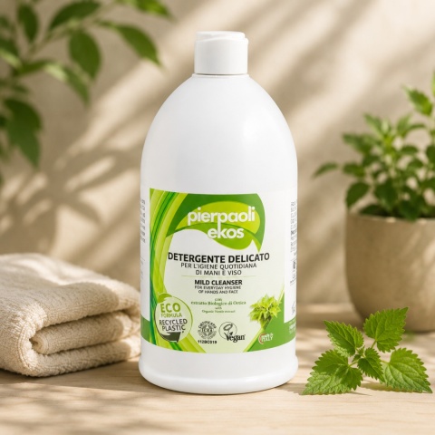 PIERPAOLI EKOS Mydło w Płynie z Glicerynowym Ekstraktem z Pokrzywy 1000 ml