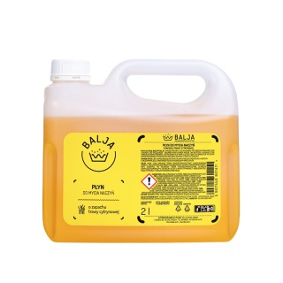 BALJA Płyn do mycia naczyń REFILL – Trawa Cytrynowa 2 l