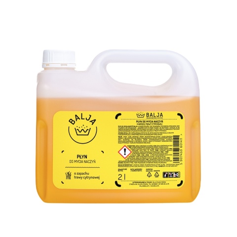 BALJA Płyn do mycia naczyń REFILL – Trawa Cytrynowa 2 l