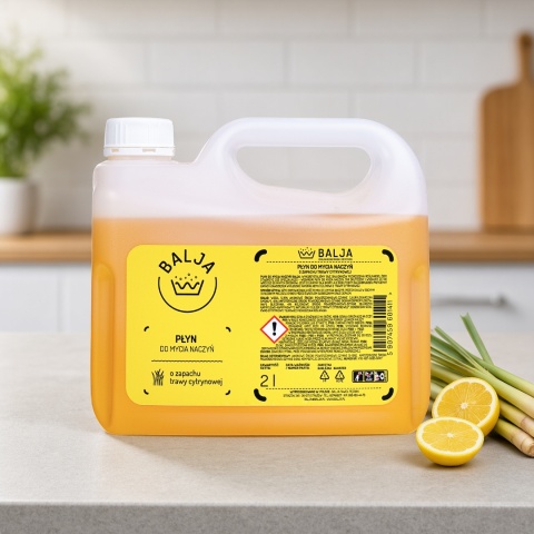 BALJA Płyn do mycia naczyń REFILL – Trawa Cytrynowa 2 l