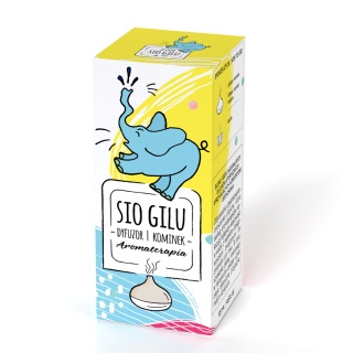 SIO GILU Olejek do Aromaterapii Dyfuzor, Kominek 15 ml