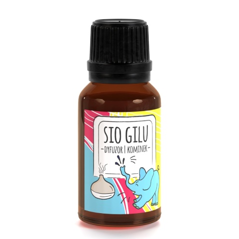 SIO GILU Olejek do Aromaterapii Dyfuzor, Kominek 15 ml