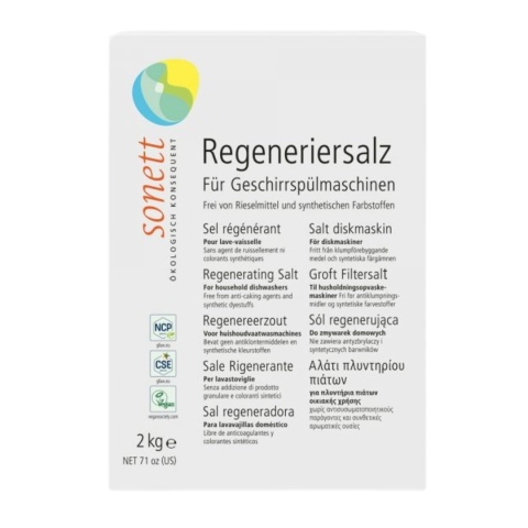SONETT Sól regenerująca do zmywarki 2 kg